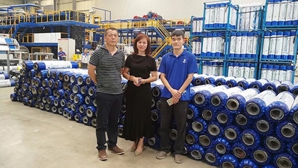 青龍福州代理商林總考察廣西生產(chǎn)基地