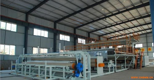 金韋爾機械8米超寬幅防水卷材生產線 引領建筑防水行業新標準